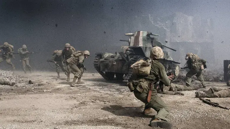 Aterrizaje en Peleliu