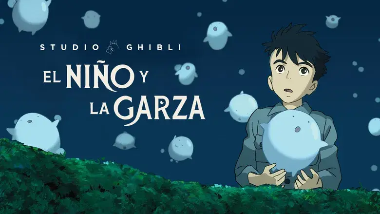 El chico y la garza - Fondo