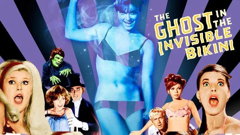 El fantasma del bikini invisible - Fondo