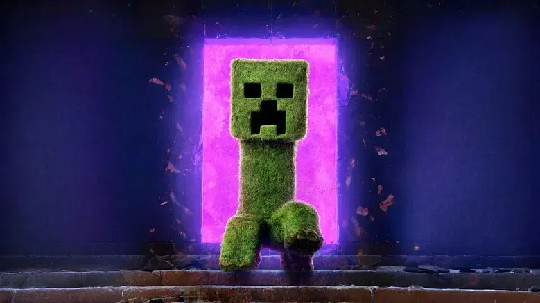 Una película de Minecraft - Fondo