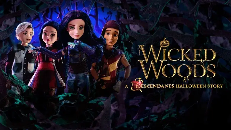 Wicked Woods: A Descendants Halloween Story - Fondo
