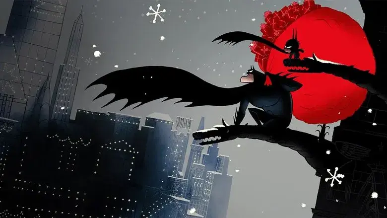 Feliz Mini-Bat-Navidad - Fondo