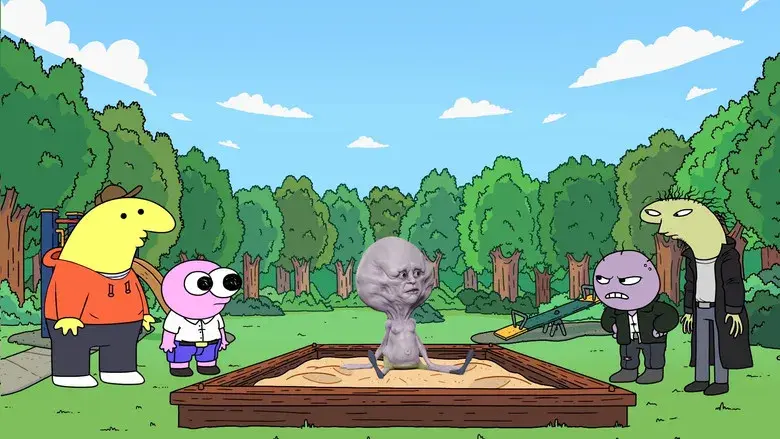 Smiling Friends - Fondo