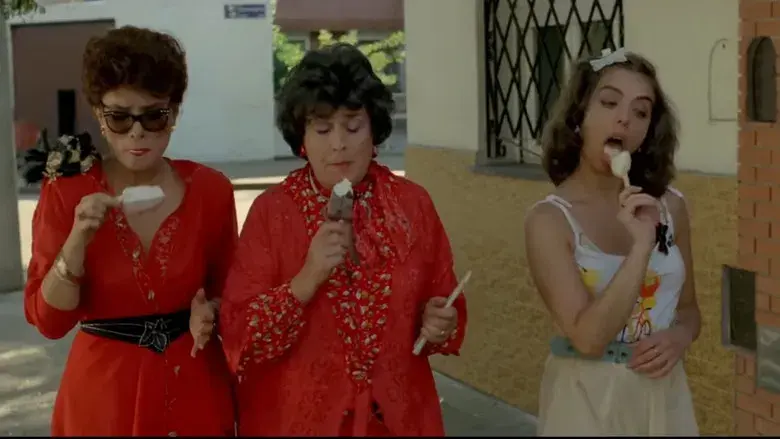 Esperando la carroza - Fondo