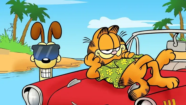 Garfield In Paradise - Fondo
