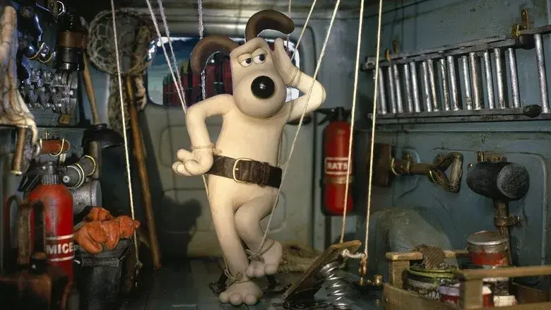 Wallace y Gromit: La maldición de las verduras - Fondo