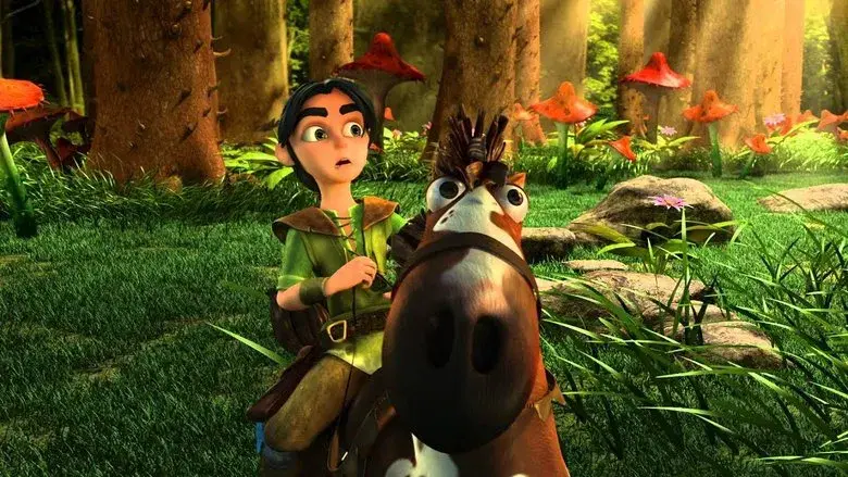 Meñique y el espejo mágico - Fondo