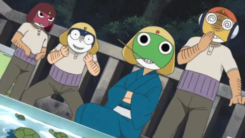¡Keroro y Natsumi, enfrentados en el festival! ¡A la orden!