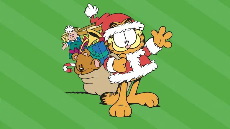 Navidades con Garfield - Fondo