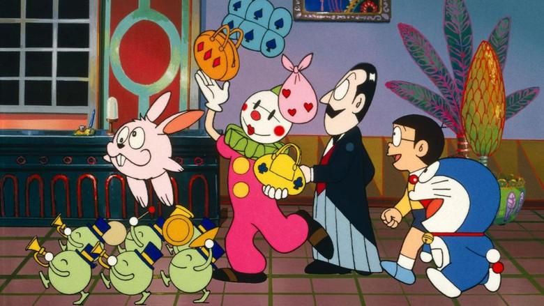 Doraemon y el secreto del laberinto - Fondo