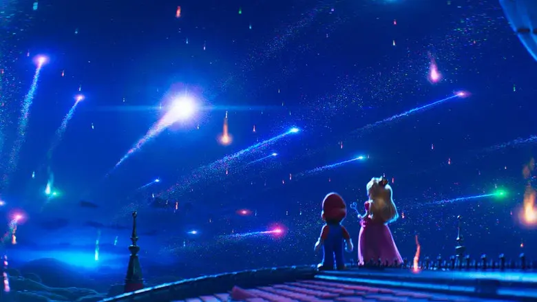 Super Mario Galaxy la película - Fondo