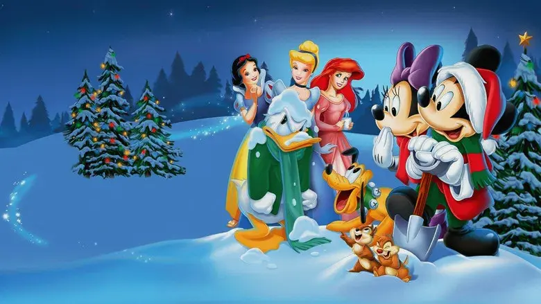 La navidad mágica de Mickey - Fondo