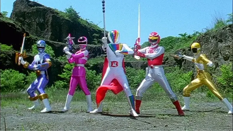 Gaorangers Vs Super Sentai - Fondo