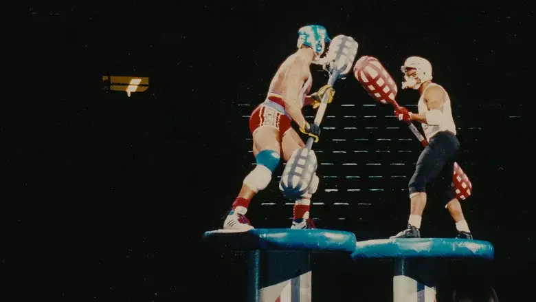 Músculos y caos: Una versión no autorizada de Gladiadores americanos - Fondo