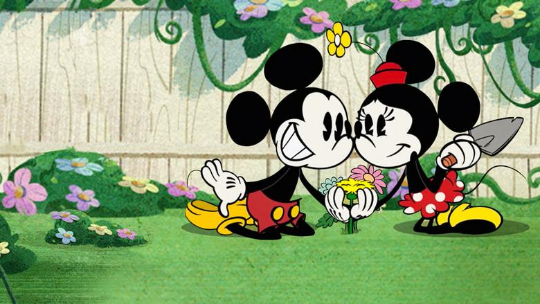 La maravillosa primavera de Mickey Mouse - Fondo