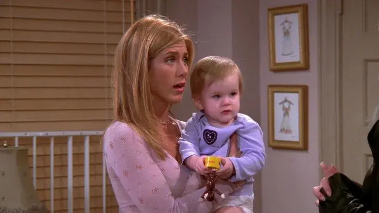 El de cuando la hermana de Rachel hace de canguro