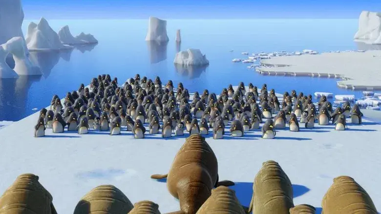 La panda de la selva: vuelta al hielo - Fondo