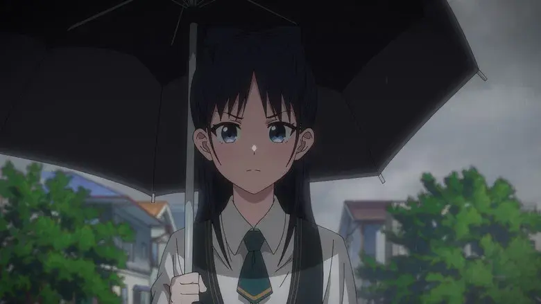 Un perro y gotas de lluvia (1)