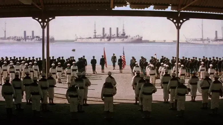 El viento y el león - Fondo