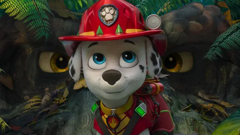 La Patrulla Canina: La dino película - Fondo