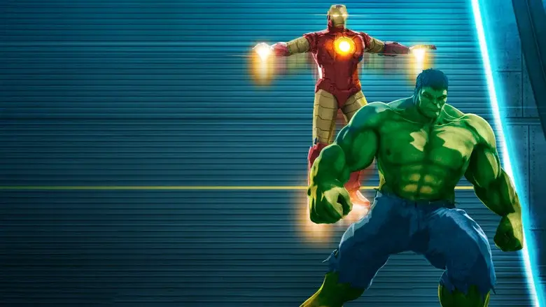 Iron Man y Hulk: Héroes Unidos - Fondo