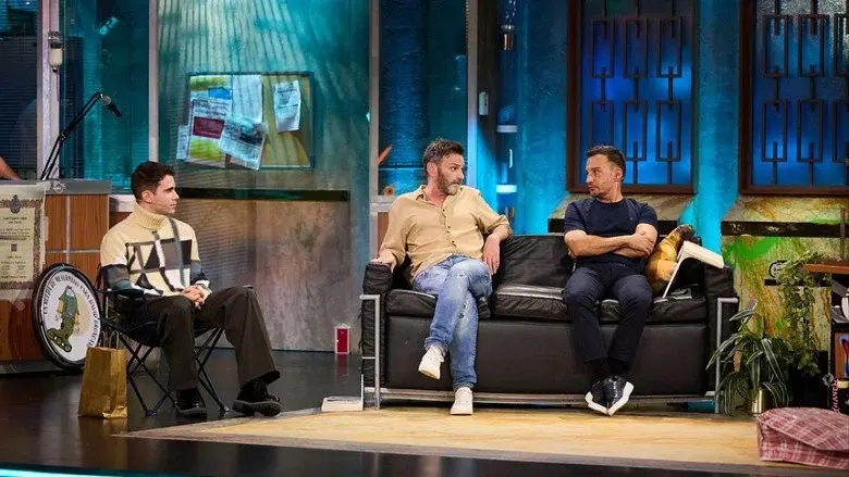 Alejandro Amenábar, Fernando Tejero y Julio Peña