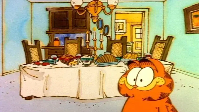Garfield's Thanksgiving - Fondo