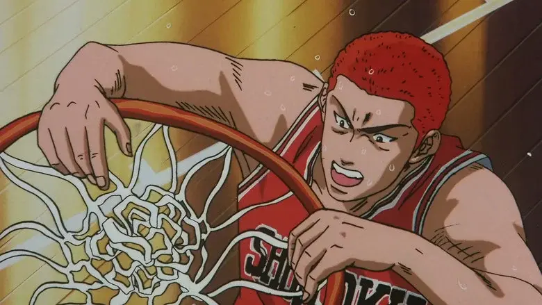 Slam Dunk: ¡La gran crisis de Shōhoku! Arde Hanamichi Sakuragi - Fondo