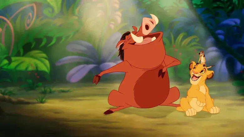 El rey león - Fondo