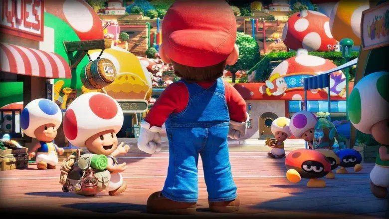 Super Mario Bros: La película - Fondo