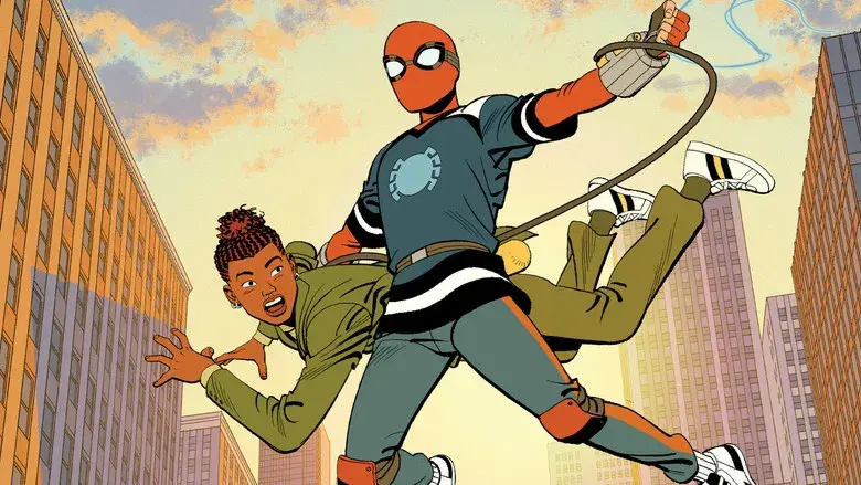 Tu amigo y vecino Spider-Man - Fondo