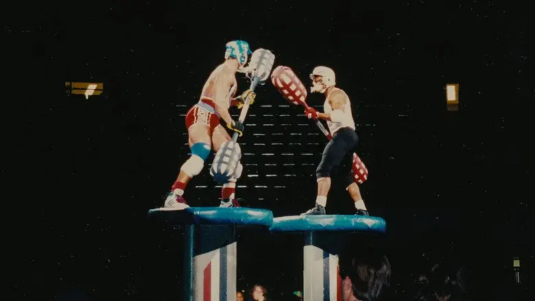 Músculos y caos: Una versión no autorizada de Gladiadores americanos - Fondo