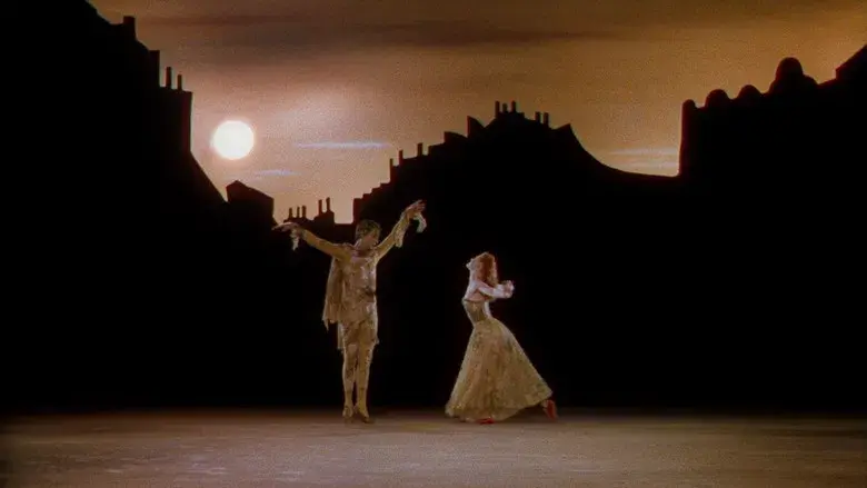 Las zapatillas rojas - Fondo