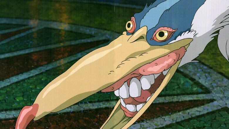 El chico y la garza - Fondo