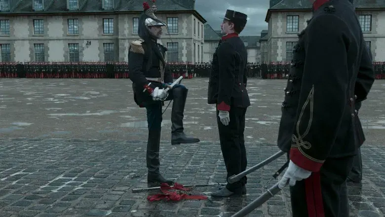 El oficial y el espía - Fondo