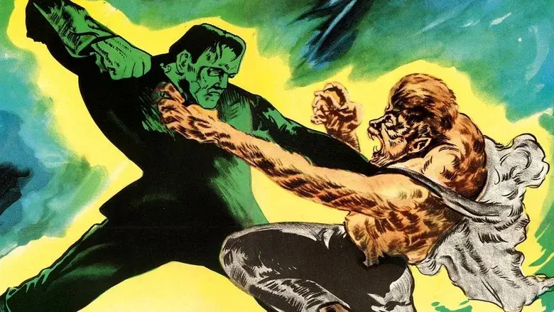 Frankenstein y el hombre lobo - Fondo