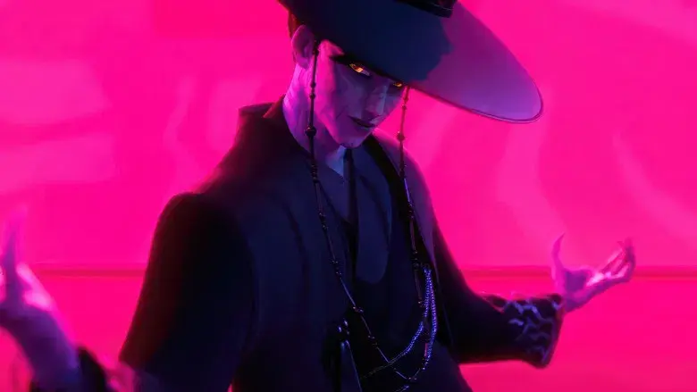 Las guerreras k-pop - Fondo