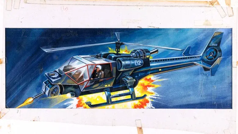El Trueno Azul - Fondo
