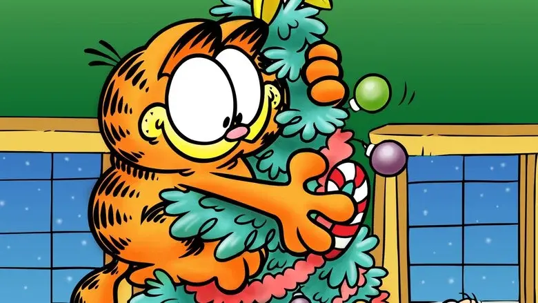 Navidades con Garfield - Fondo