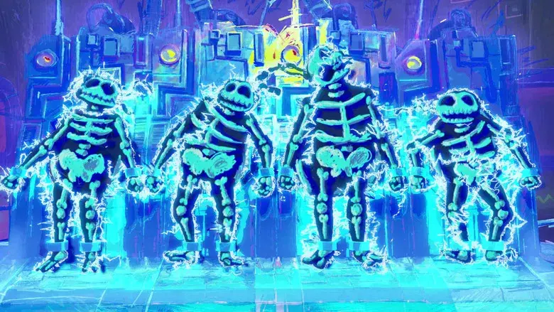 Ninja Turtles: Caos mutante - Fondo