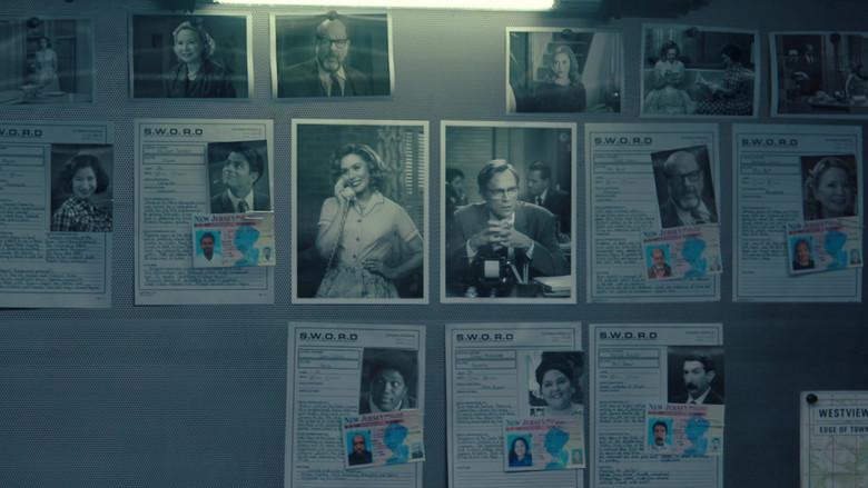 Bruja Escarlata y Visión - Fondo