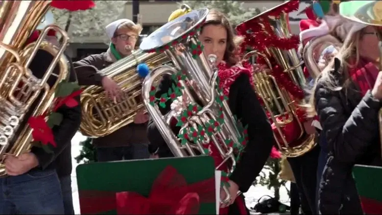 Sister Swap: Christmas in the City - Fondo