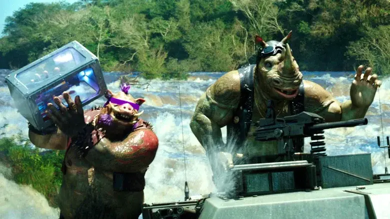 Ninja Turtles: Fuera de las sombras - Fondo