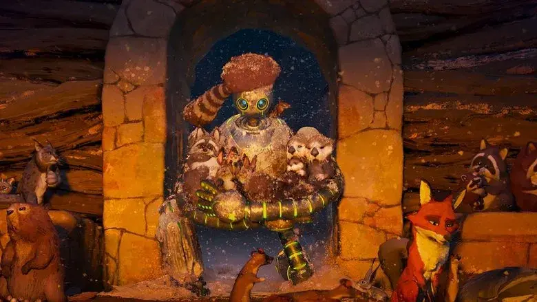 Robot salvaje - Fondo