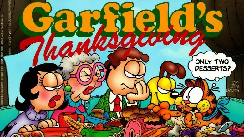 Garfield's Thanksgiving - Fondo