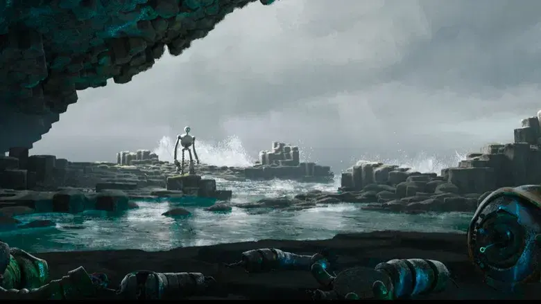 Robot salvaje - Fondo