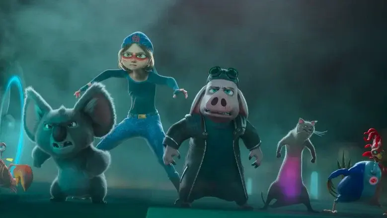 Super agente Hitpig - Fondo