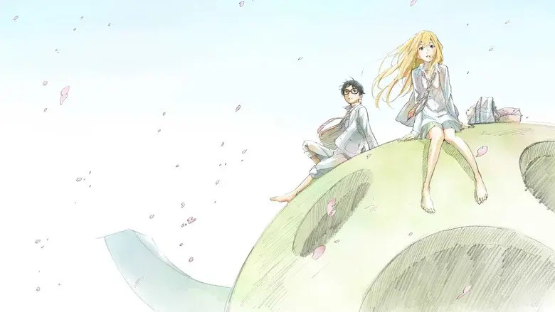 Your Lie in April - Fondo