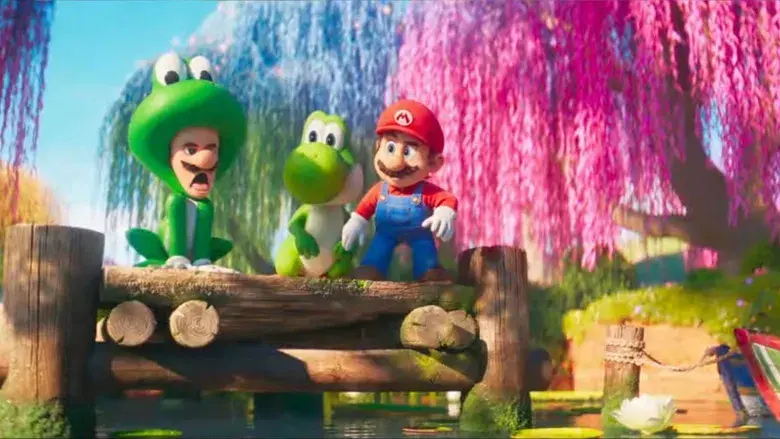 Super Mario Galaxy la película - Fondo