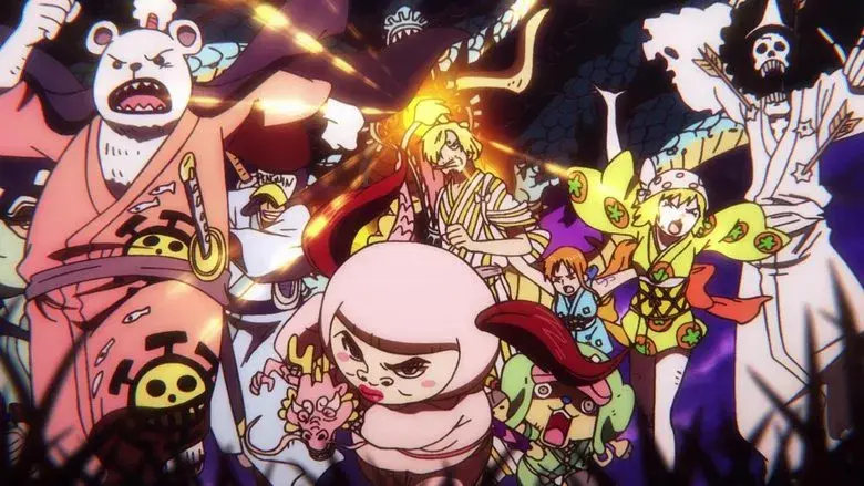 ¡Todos son aniquilados! ¡El aliento furioso de Kaido!